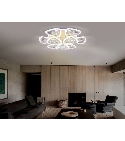 Светильник Ambrella light FA2921 WH белый 138W 600*600*130 (ПДУ РАДИО 2.4)