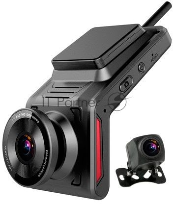 Видеорегистратор TrendVision Online Cloud 4G, 1920x1080, 2", с камерой заднего вида, GPS, Wi-Fi, Bluetooth, G-сенсор, датчик движения
