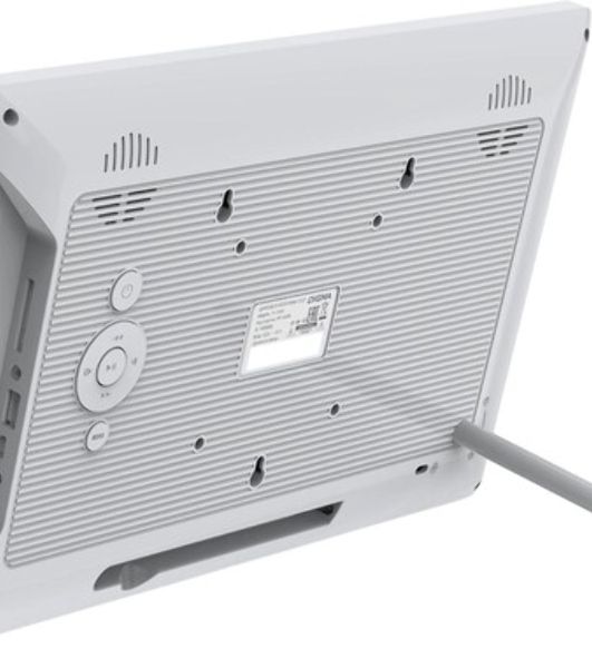 Фоторамка Digma 13.3" PF-1300 IPS 1920x1080 белый пластик ПДУ Видео