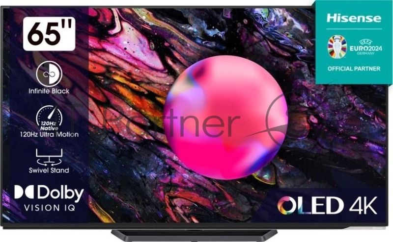 Телевизор Hisense 65" 65A85K черный QLED UHD 120Hz Smart