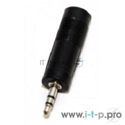 Переходник аудио 5bites mini Jack 3.5мм (M) -) Jack 6.3мм (F)