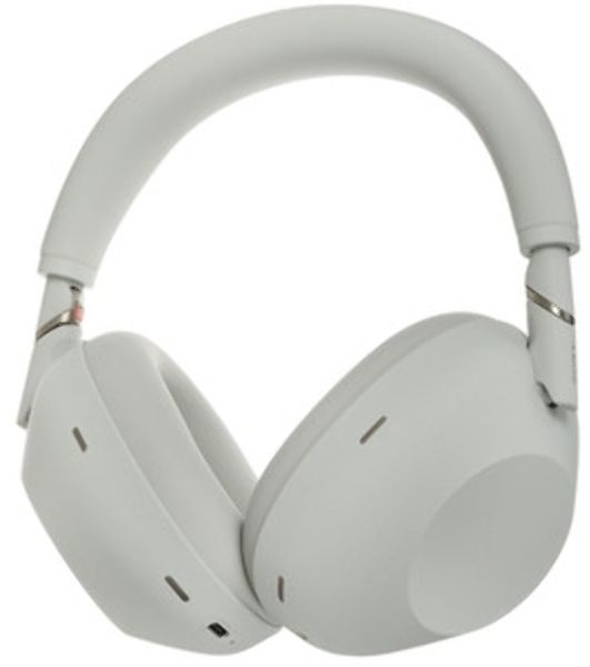 Беспроводные/проводные наушники Sony WH-1000XM6 черный, полноразмерные, Bluetooth + проводной, адаптивное активное шумоподавление, до 40 ч
