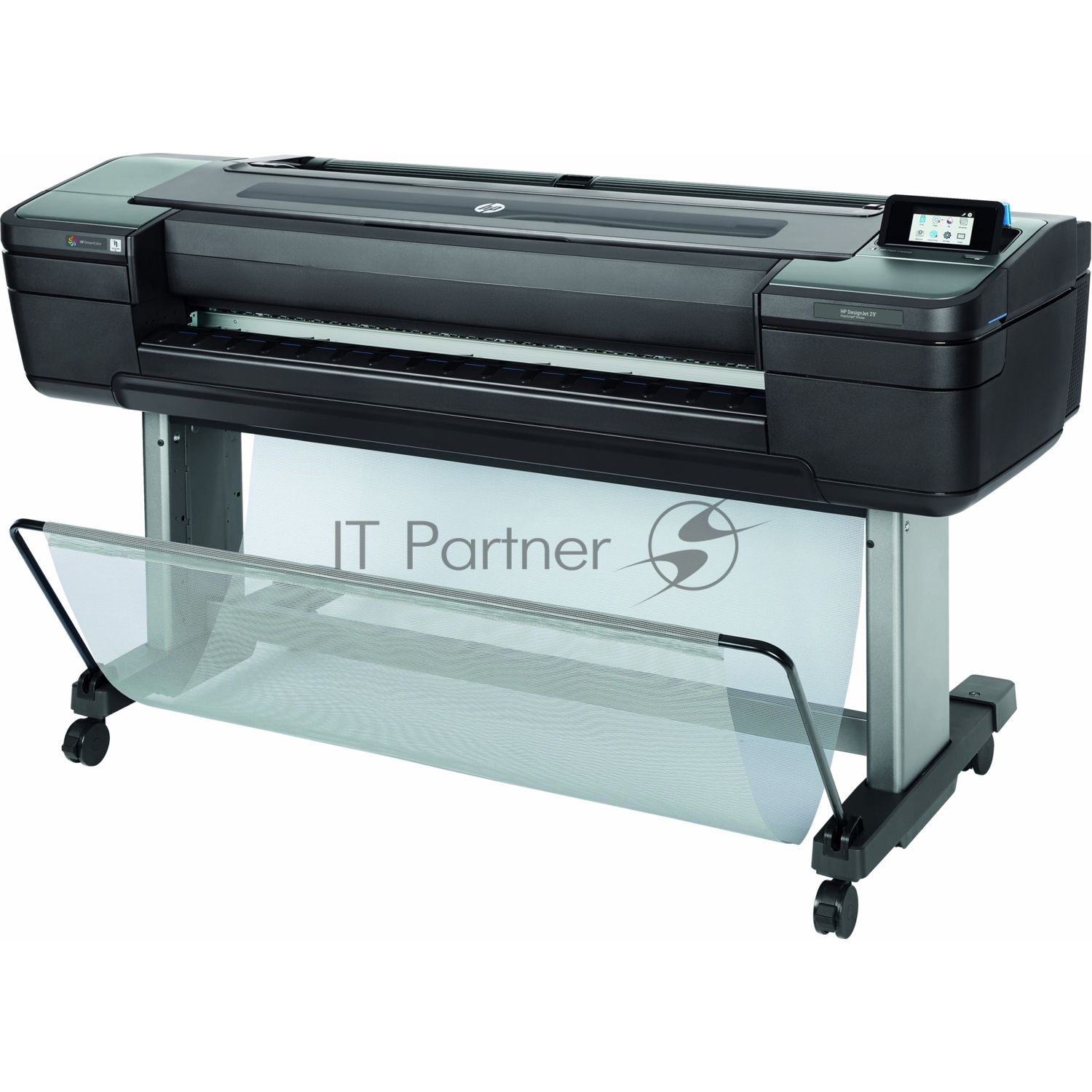 Плоттер HP DesignJet Z9+ PS Printer (44",9 colors, pigment ink, 2400x1200dpi,128 Gb(virtual),500 Gb HDD, GigEth/host USB type-A,stand,single sheet and roll feed,autocutter, PS, 1y warr)