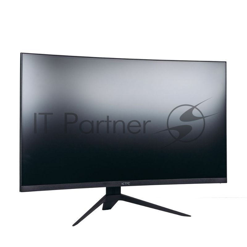 Монитор 31.5" KTC H32S17 VA 2560x1440, 165 Гц, 1 мс, 16:9, 300 кд/м², 2xHDMI, 2xDP, 1xUSB 2.0, 1x3.5 мм, изогнутый R1500, черный