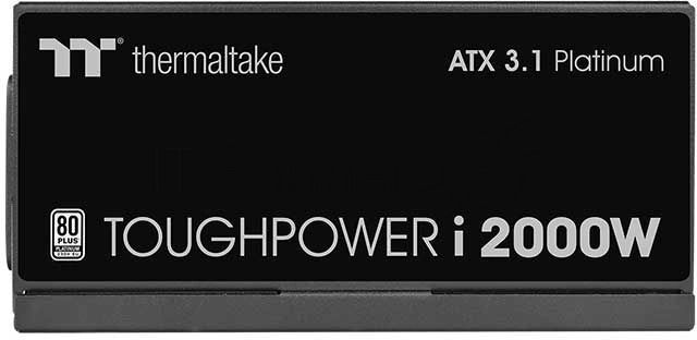 Блок питания Thermaltake Toughpower i2000W, 2000Вт, 80+ Platinum, 140мм, модульный, черный