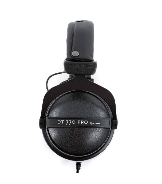 Проводные наушники Beyerdynamic DT 770 PRO (250 Ohms) черный, полноразмерные, Jack 6.35/3.5 мм