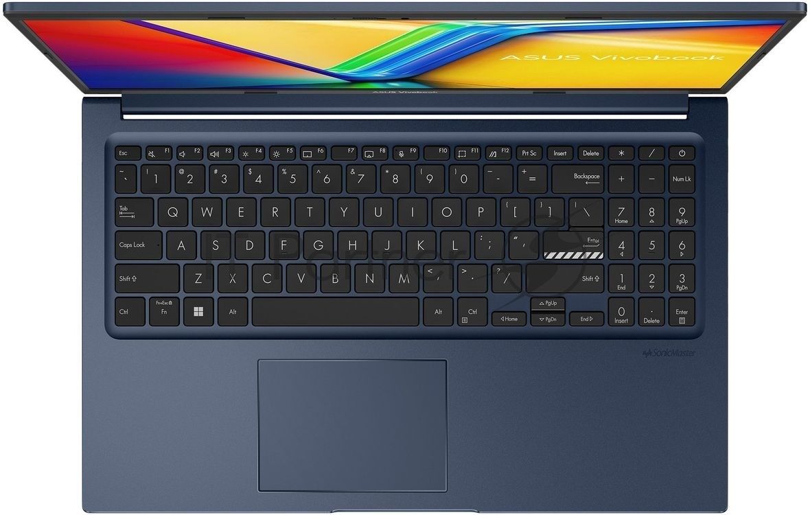 Ноутбук ASUS VivoBook X1504VA-BQ5683/15.6"/IPS/Intel Core 3 100U/8GB/256GB SSD/Intel Graphics/noOS/синий/1.7kg