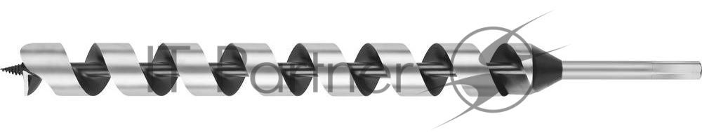 Сверло по дереву URAGAN 29465-450-35  спираль Левиса d35мм L450мм