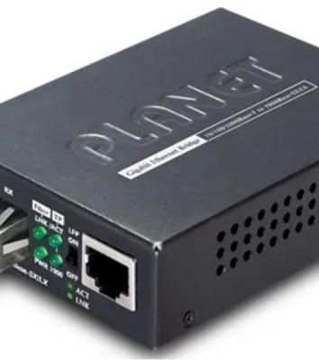 Медиаконвертер Planet GT-802S 10/100/1000Base-T to 1000Base-LX Gigabit Converter (Single Mode)