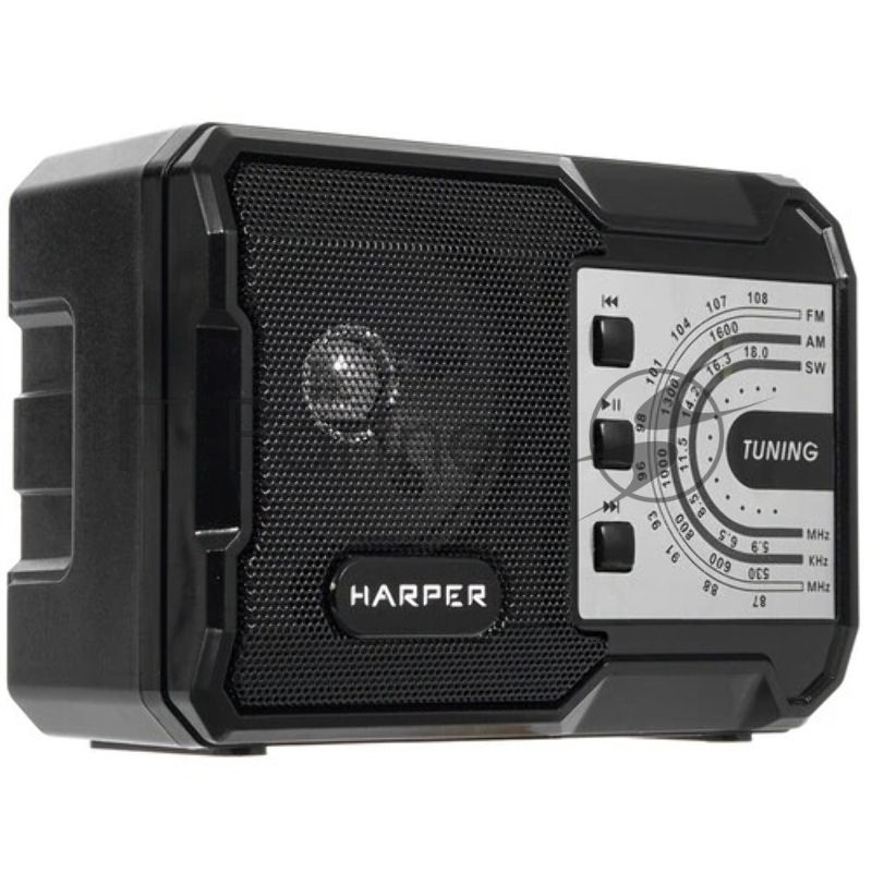 Радиоприемник Harper HRS-440 черный