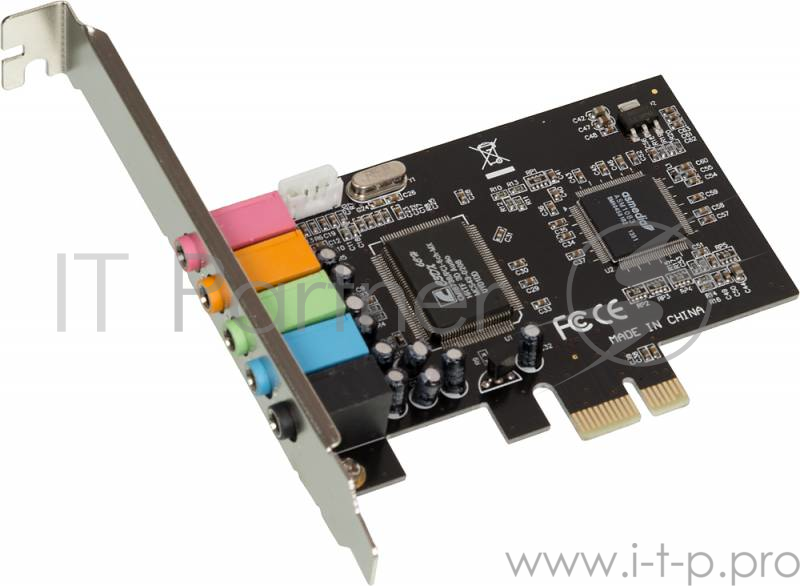 Звуковая карта PCI-E C-media ASIA PCIE 8738 6C,5.1, oem