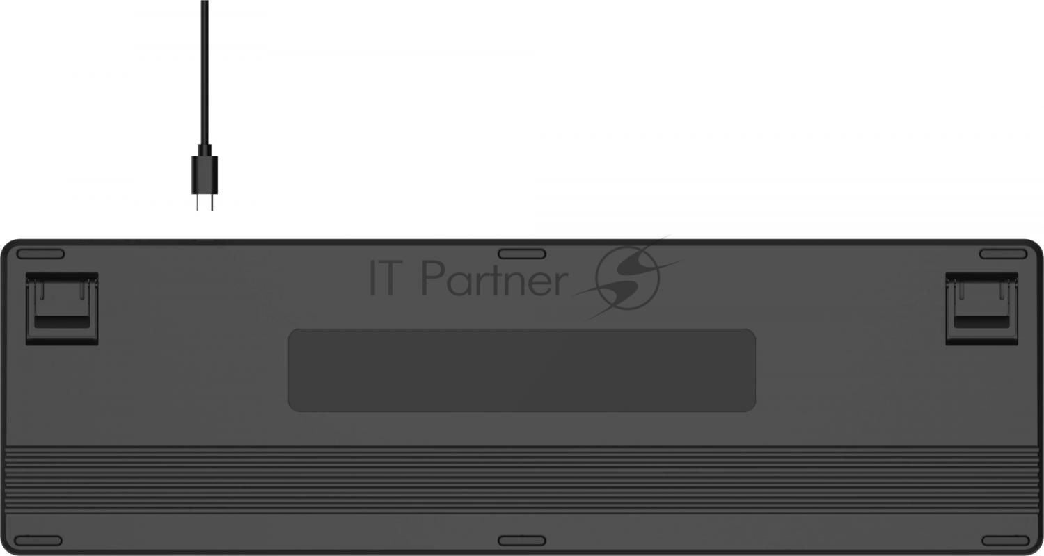 Клавиатура A4Tech FX55 черный USB slim Multimedia кабель 1.5м