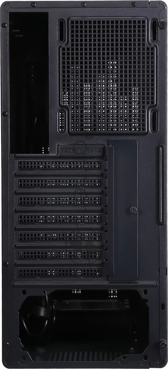 Компьютерный корпус Accord ACC-188R2 черный без БП ATX 4x120мм 1xUSB 2.0 1xUSB 3.0 1xUSB3.1 audio