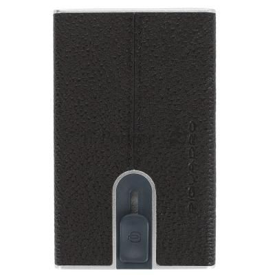 Картхолдер Piquadro Black Square PP4825B3R/TM коричневый, натуральная кожа