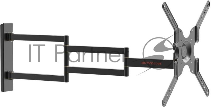 Кронштейн для телевизора Arm Media LCD-900 черный, 22"-55" макс. 18 кг, настенный, поворот и наклон