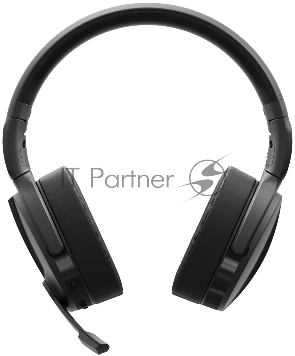 Беспроводные/проводные наушники EPOS Adapt 560 черный, накладные, Bluetooth + USB, активное шумоподавление