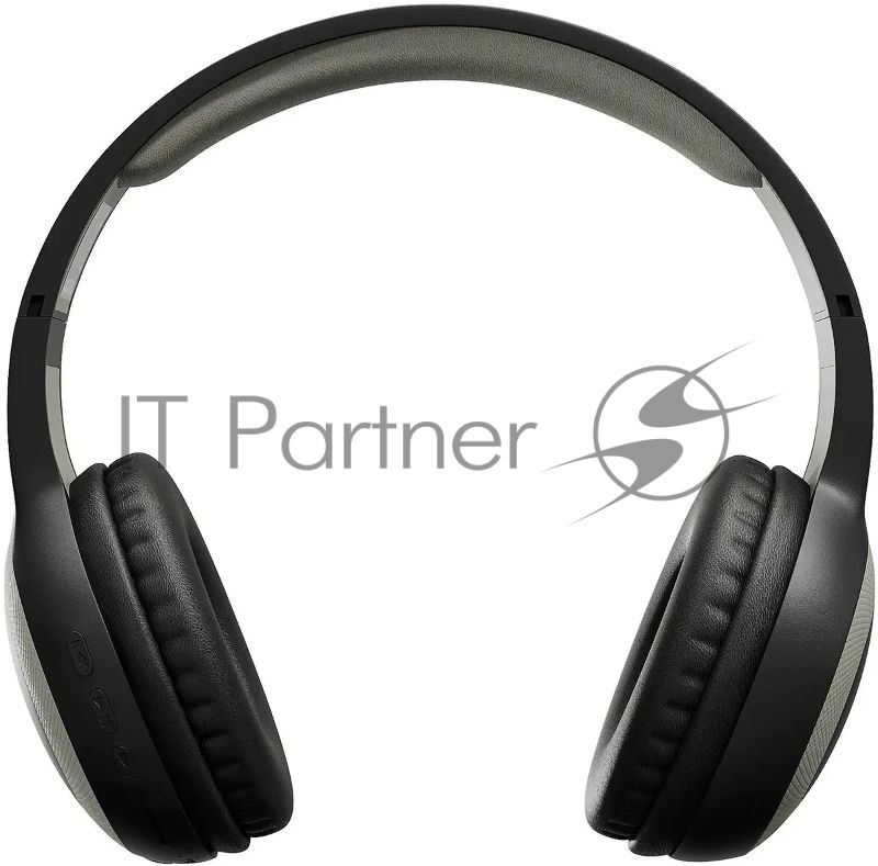 Гарнитура накладные Digma BT-15 черный/серый беспроводные bluetooth оголовье