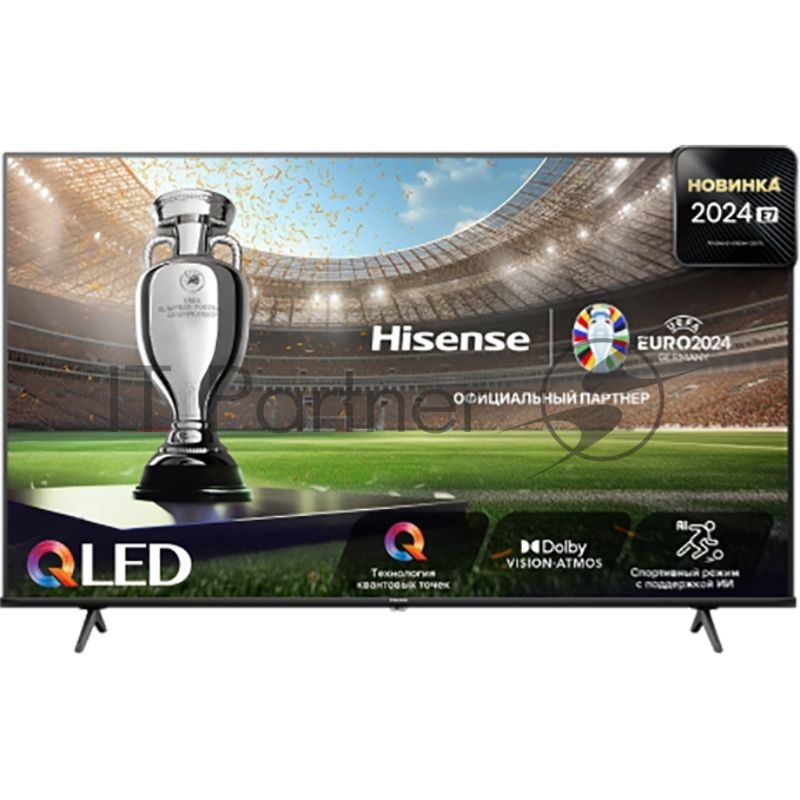 Телевизор Hisense 55" 55E7NQ черный QLED  UHD 60Hz Vidaa