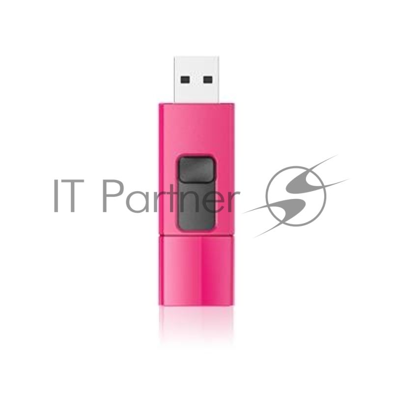 Флешка USB 64Gb, Silicon Power Ultima U05, USB 2.0, Розовый