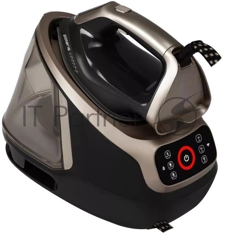 Парогенератор Polaris PSS 8010K X-Steam PRO черный/золотистый, 3000 Вт, 200 г/мин, 800 г/мин, 2000 мл