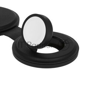 Переносное зарядное устройство Satechi Qi2 OntheGo 2-in-1 Wireless Charger, черный
