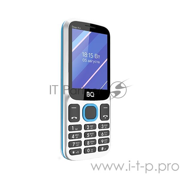 Мобильный телефон BQ 2820 Step XL+ черный/синий