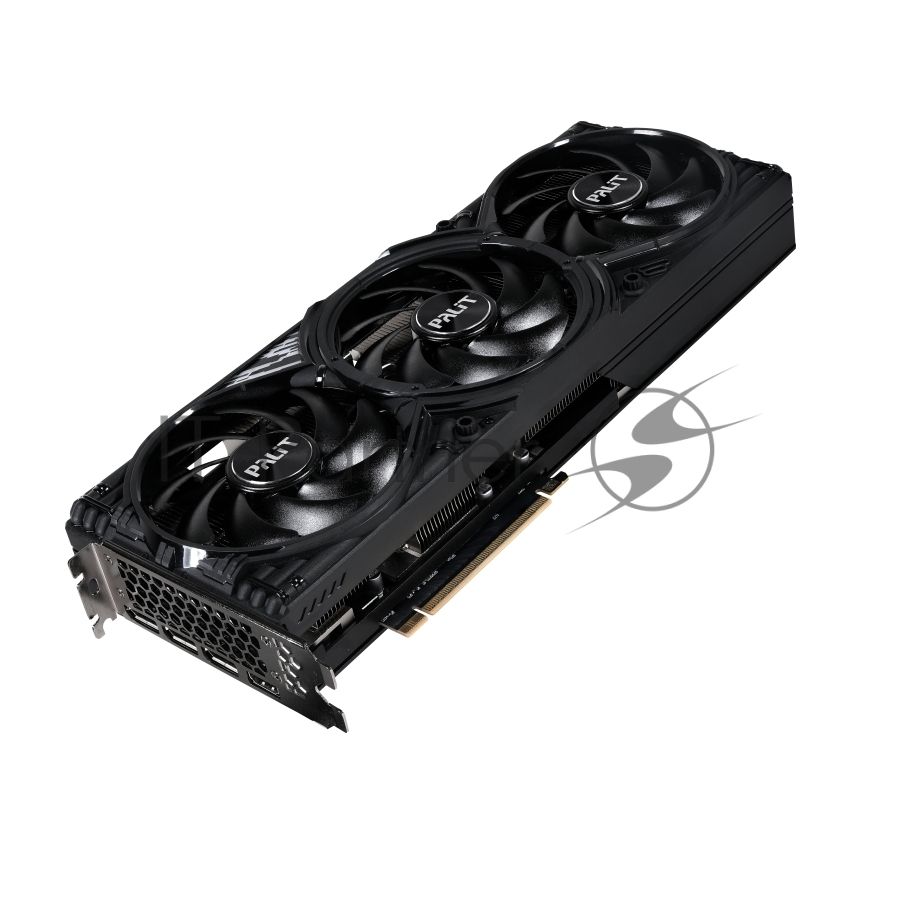 Видеокарта Palit GeForce RTX 5070 GAMINGPRO-S OC, 12 GB GDDR7, 192 bit, 3xDisplayPort, HDMI, GPU 2325 MHz