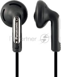 Наушники вкладыши Panasonic RP-HV094GU-K черный проводные (в ушной раковине)