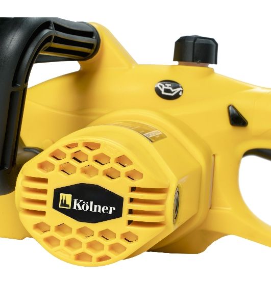Пила цепная электрическая KOLNER KECS 35/1600 1600Вт, длина шины 14"/35 см, скорость цепи 12 м/с