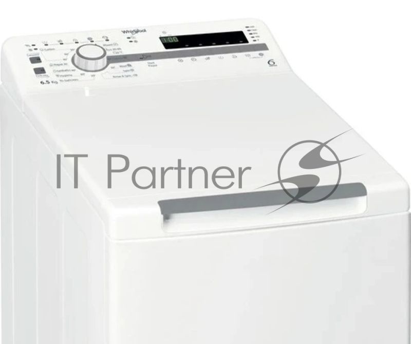 Стиральная машина Whirlpool TDLR 65230SS EU/N белый, загрузка вертикальная, 6,5 кг, 1200 об/мин., класс: A