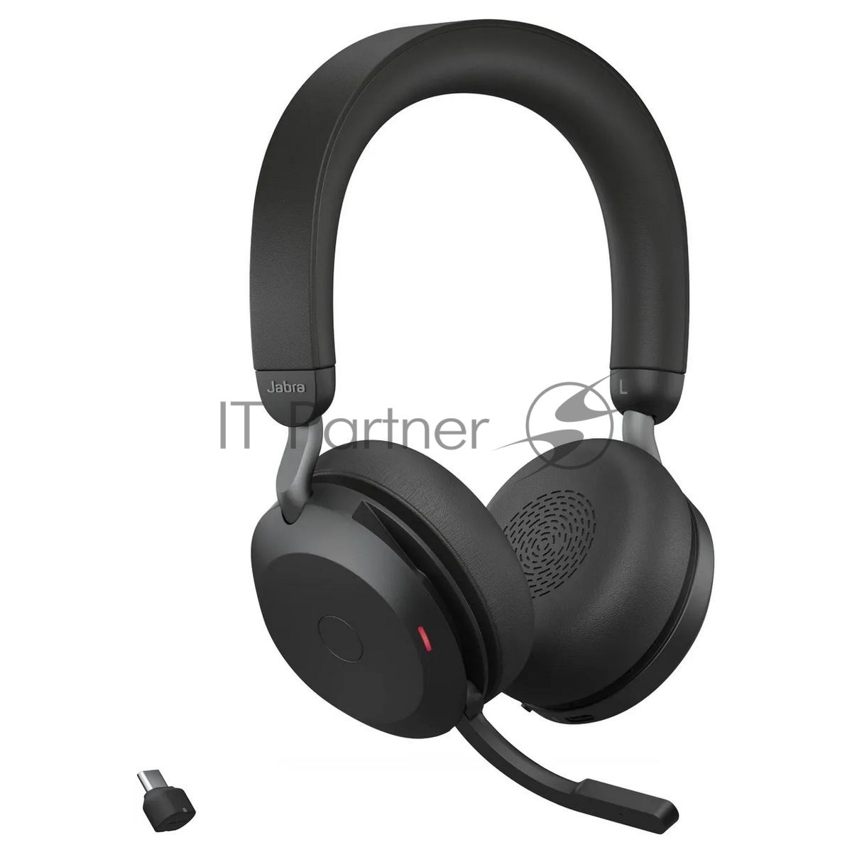 Гарнитура Jabra Evolve2 75 чёрный, беспроводная + проводная, Bluetooth, до 24 ч