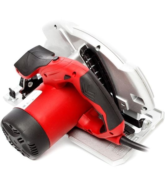 Дисковая пила RedVerg RD-CS220-85. 2200Вт; диск 235/30мм; 4700 об/мин; пропил: при 90"" - 85 мм, при 45"" - 62 мм; алюм подошва