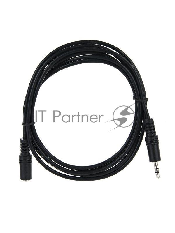 Кабель удлинительный VCOM 3.5 Jack (M) - 3.5 Jack (F), стерео, аудио, 1.8м
