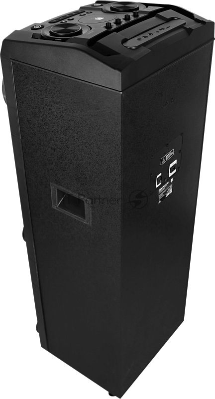 Колонка портативная Ural 23 черный 2000W 1.1 BT/3.5Jack/USB-C 15м 7000mAh (УРАЛ МОЛОТ 23)