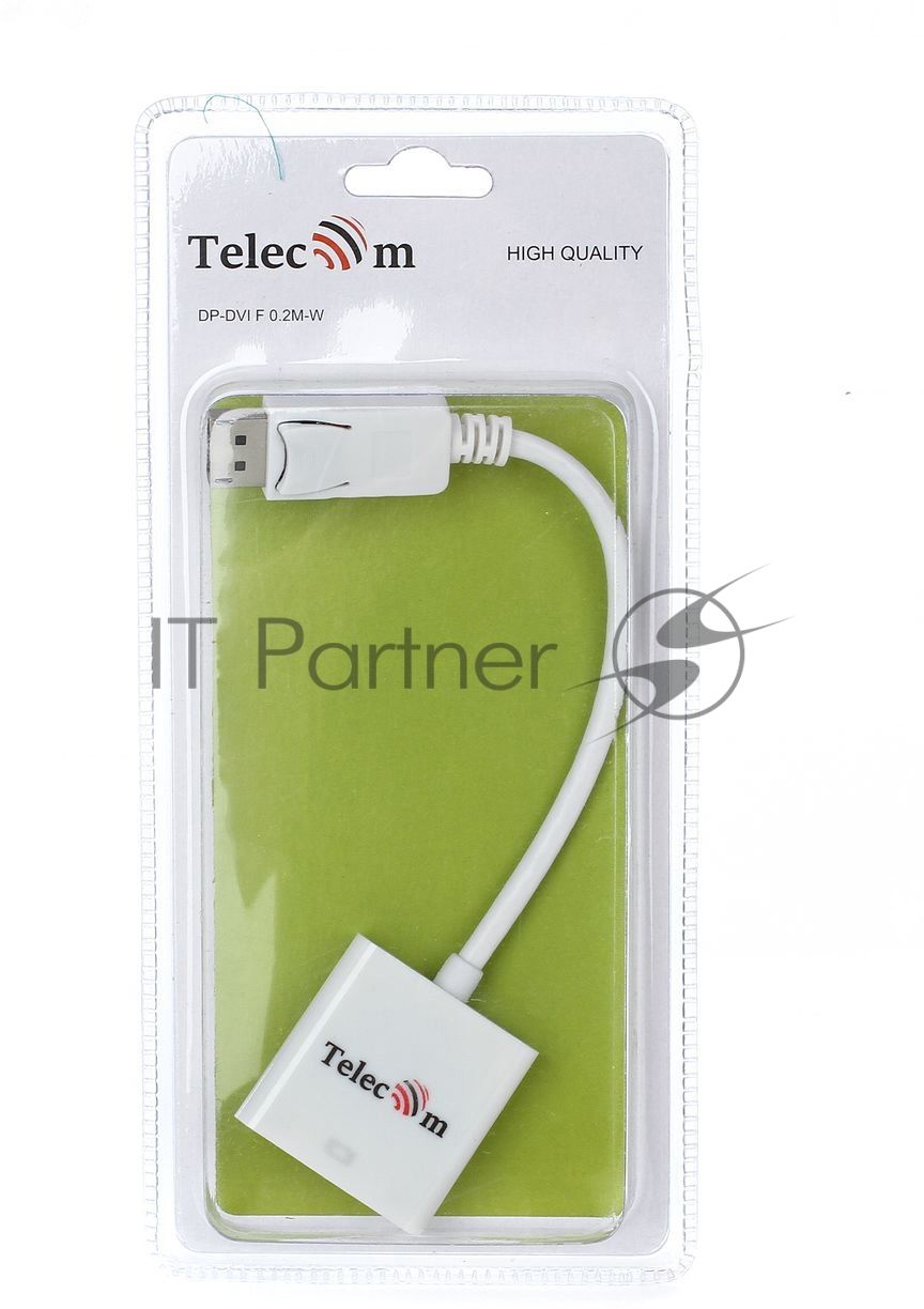 Переходник Telecom Кабель-переходник (TA557) DP --> DVI-F 0,2m 6937510859535/6926123463062
