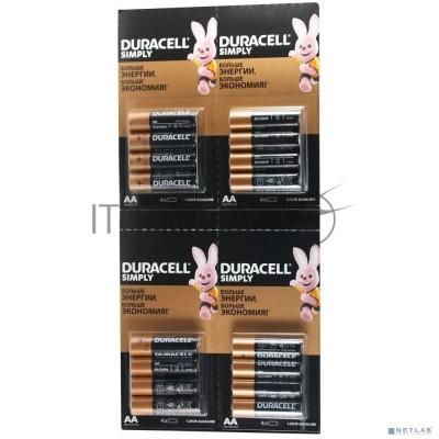 Батарейка DURACELL LR6-4BL BASIC 4x4 AA (16 шт. в упаковке)