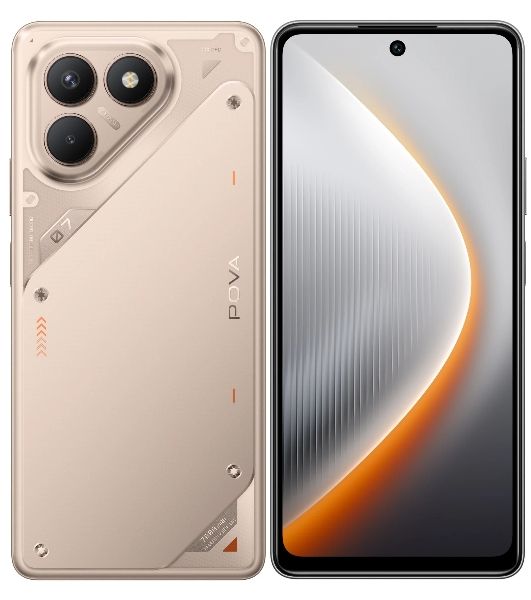 Смартфон Tecno POVA 7 Neo 8/256Gb, коричневый