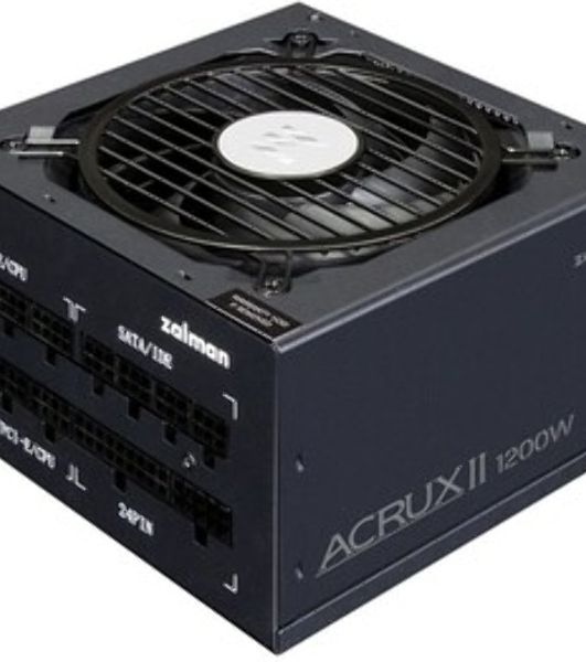 Блок питания Zalman ATX 1200W ZM1200-ARX2 80+ platinum (20+4pin) APFC 120мм fan 12xSATA Cab Manag RTL