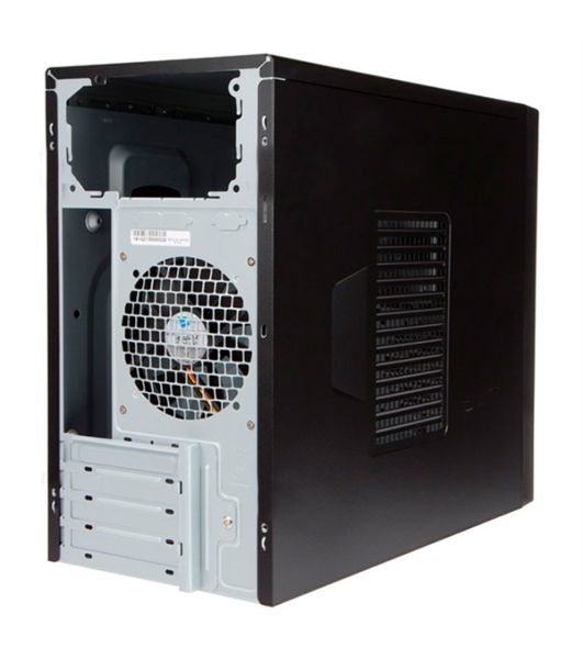 Компьютерный корпус Mini Tower InWin EMR048 черный U2.0*2+U3.0*2+A(HD) mATX (без блока питания)