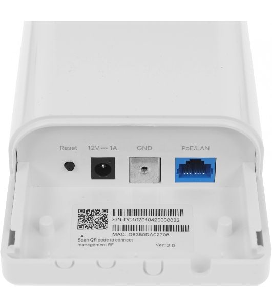 Наружная точка доступа IP-COM CPE13 5 ГГц, до 300 Мбит/с, IP64, 1х14dbi, PoE, 1х100 Мбит/с, молниезащита 6000В