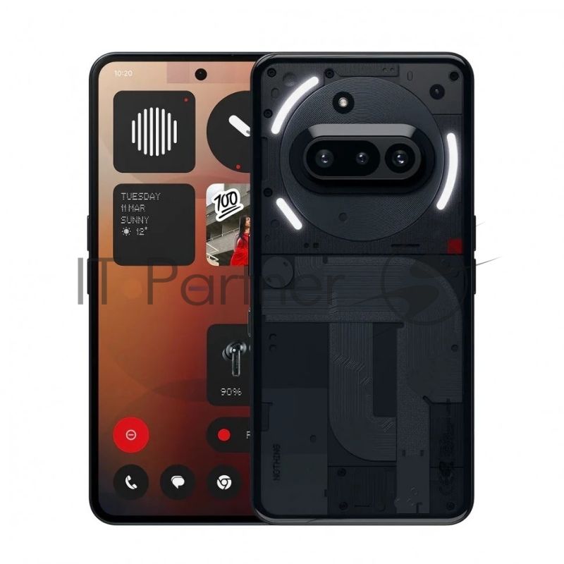 Смартфон Nothing Phone (3a) A10400148 8/128Gb, черный