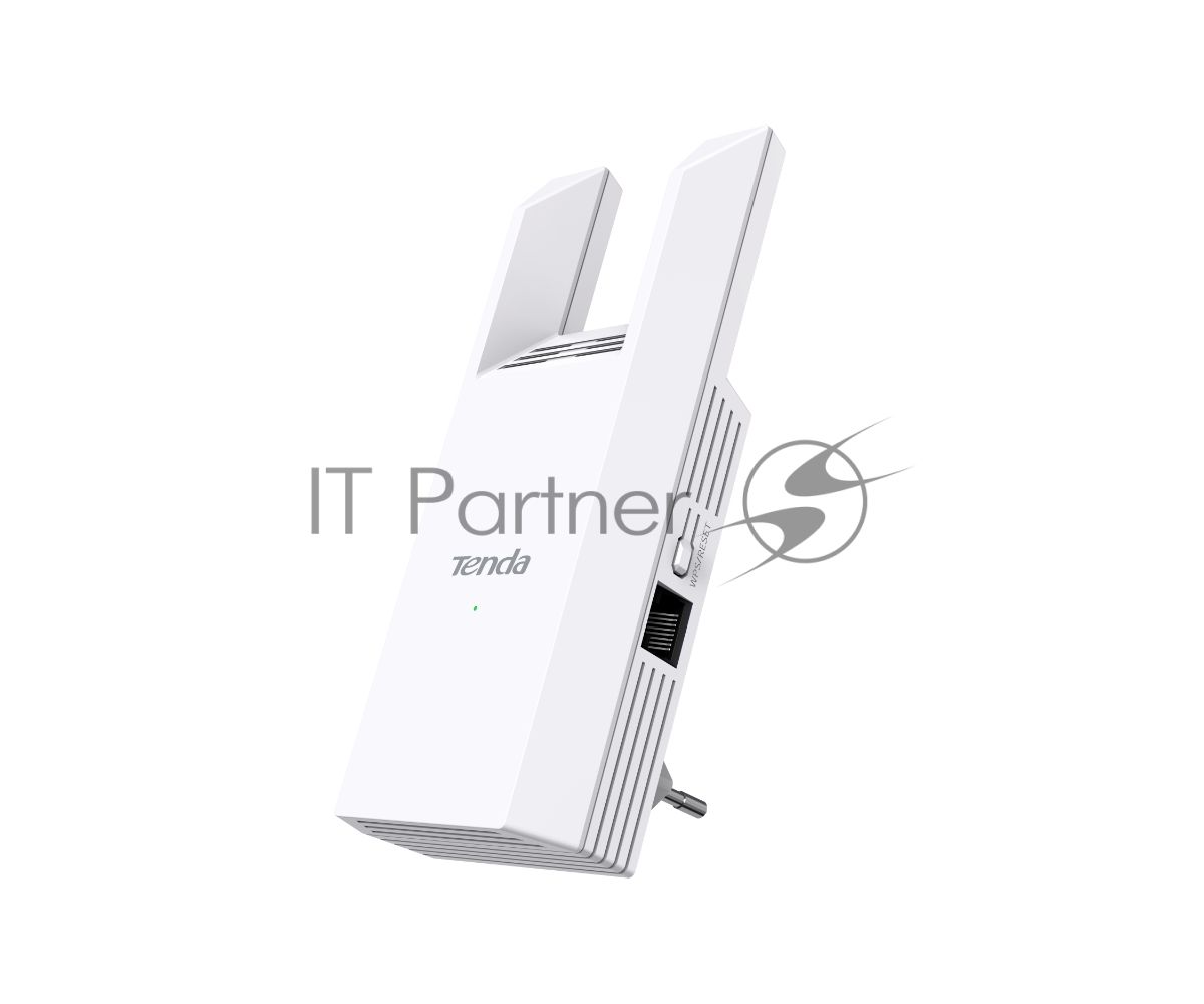 Двухдиапазонный усилитель беспроводного сигнала Tenda A18 Pro AC1200, 2,4/5 ГГц, 1167 Мбит/с, внешние антенны 2х3dBi