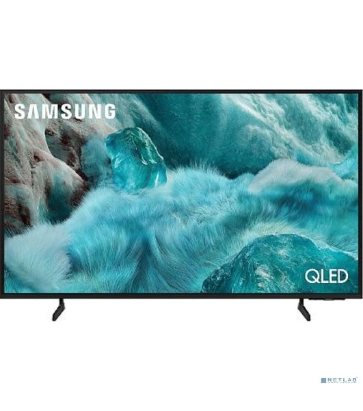Телевизор Samsung 43" QE43Q7FAAUXRU черный QLED 4K UHD 60Hz Smart TV