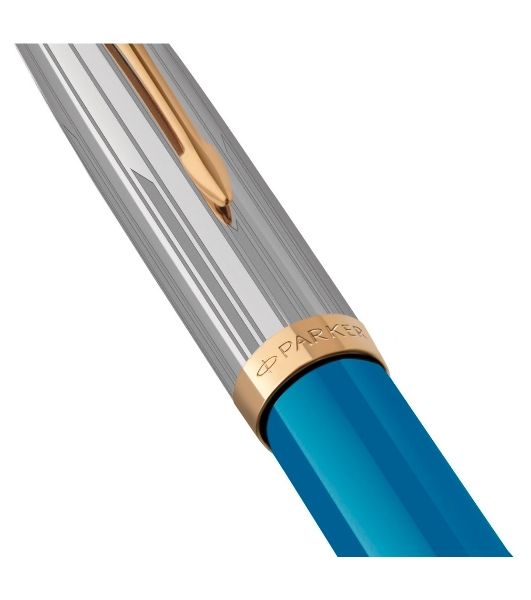 Ручка шариковая Parker 51 Premium (CW2169080) Turquoise GT, M, черные чернила, подарочная коробка