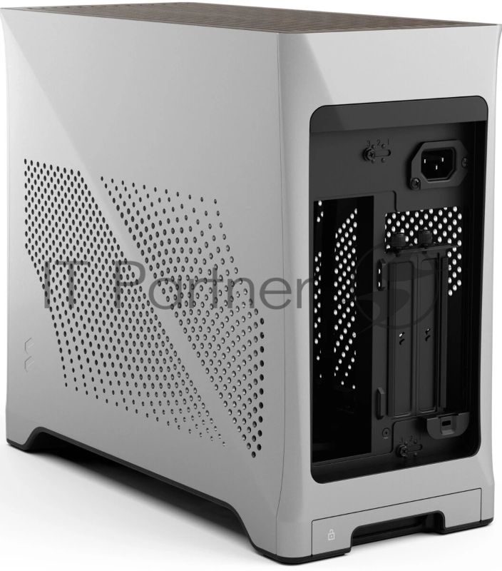 Компьютерный корпус без блока питания Fractal Design Era 2, SFF, 2x120мм, 2xUSB-A 3.0 + 1xUSB 3.2 Type-C, SFX PSU Support, mITX Silver