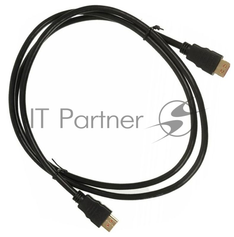 Кабель аудио-видео Buro HDMI (m)/HDMI (m) 1.5м. позолоченные контакты черный