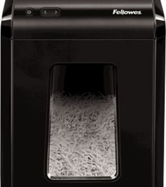 Шредер Fellowes Powershred 92Cs FS-1719301 P-4, 4х38мм, 18лст., 25лтр., уничтожает: скобы, карты, скрепки, CD