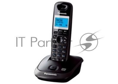 Телефон беспроводной (DECT) Panasonic KX-TG2521RUT (титан) АОН, Caller ID,спикерфон,голосовой АОН,полифония,цифровой автоответчик
