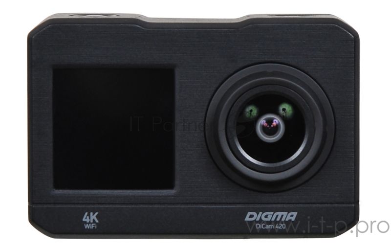 Экшн-камера Digma DiCam 420 черный