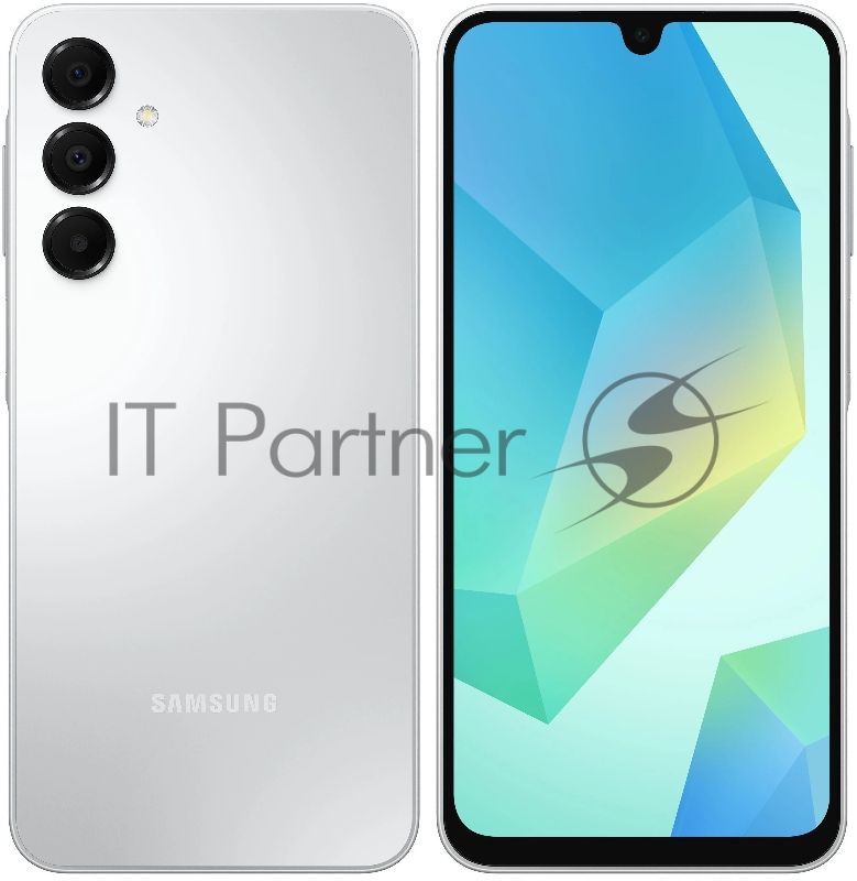 Смартфон Samsung Galaxy A16, 6/128Gb, серебристый